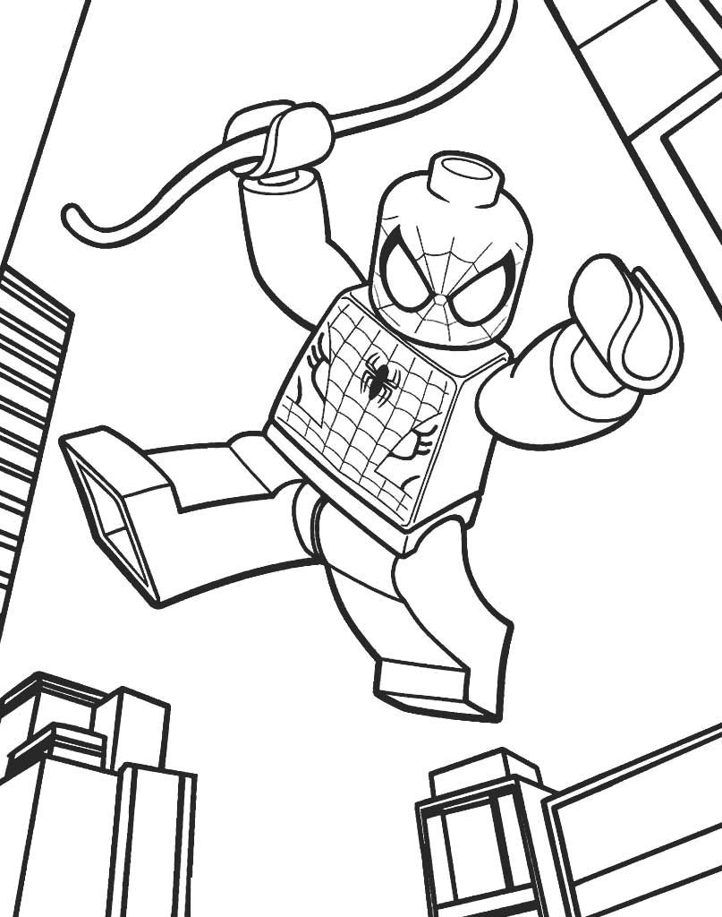 Lego Avengers kolorowanki